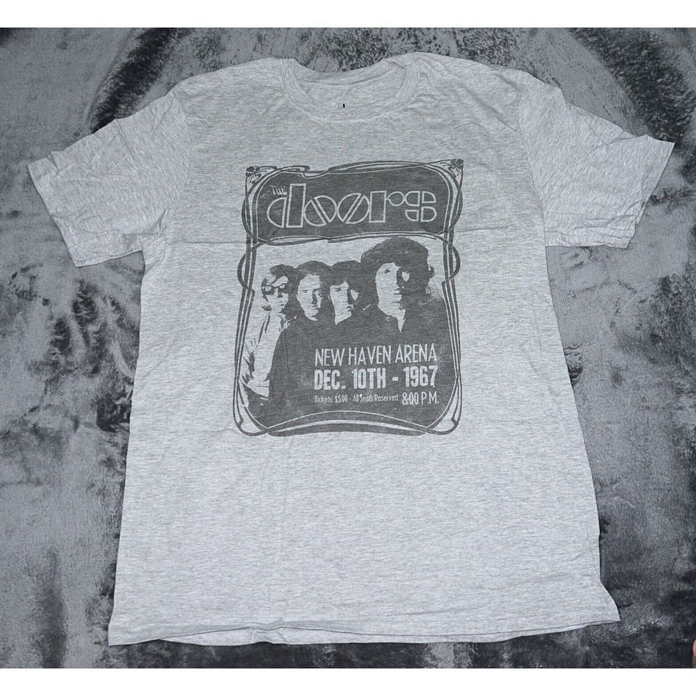 LARGE The Doors T-Shirt New Haven Frame